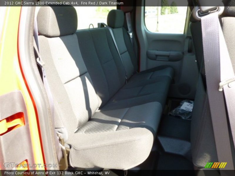 Fire Red / Dark Titanium 2012 GMC Sierra 1500 Extended Cab 4x4