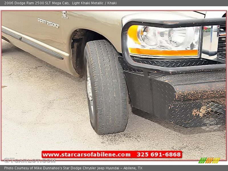 Light Khaki Metallic / Khaki 2006 Dodge Ram 2500 SLT Mega Cab
