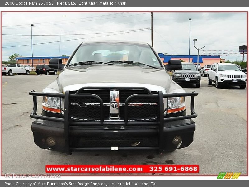 Light Khaki Metallic / Khaki 2006 Dodge Ram 2500 SLT Mega Cab