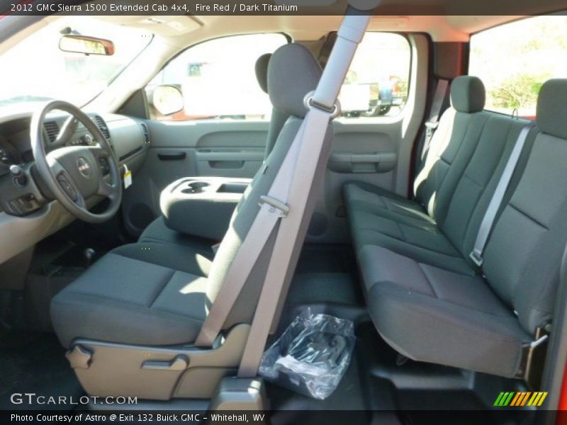 Fire Red / Dark Titanium 2012 GMC Sierra 1500 Extended Cab 4x4