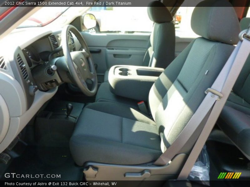 Fire Red / Dark Titanium 2012 GMC Sierra 1500 Extended Cab 4x4