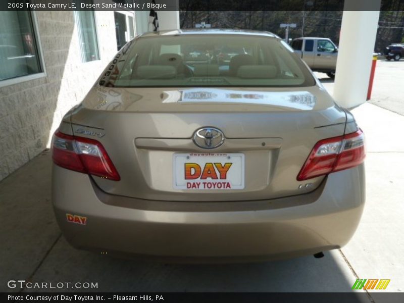 Desert Sand Metallic / Bisque 2009 Toyota Camry LE