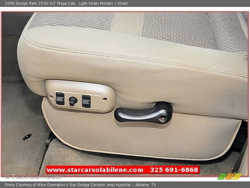 Light Khaki Metallic / Khaki 2006 Dodge Ram 2500 SLT Mega Cab