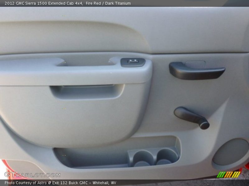 Fire Red / Dark Titanium 2012 GMC Sierra 1500 Extended Cab 4x4