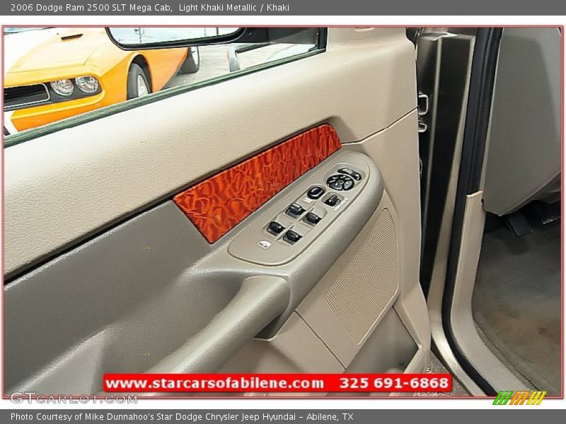 Light Khaki Metallic / Khaki 2006 Dodge Ram 2500 SLT Mega Cab