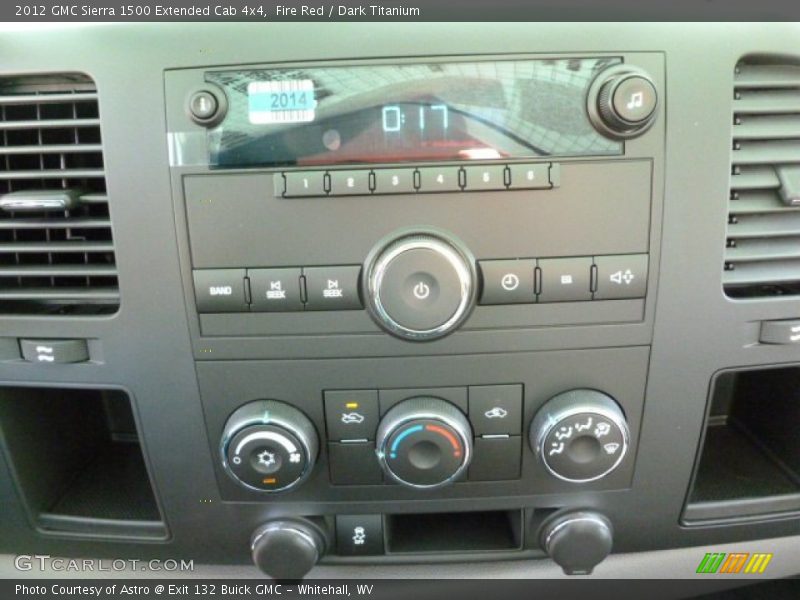 Fire Red / Dark Titanium 2012 GMC Sierra 1500 Extended Cab 4x4