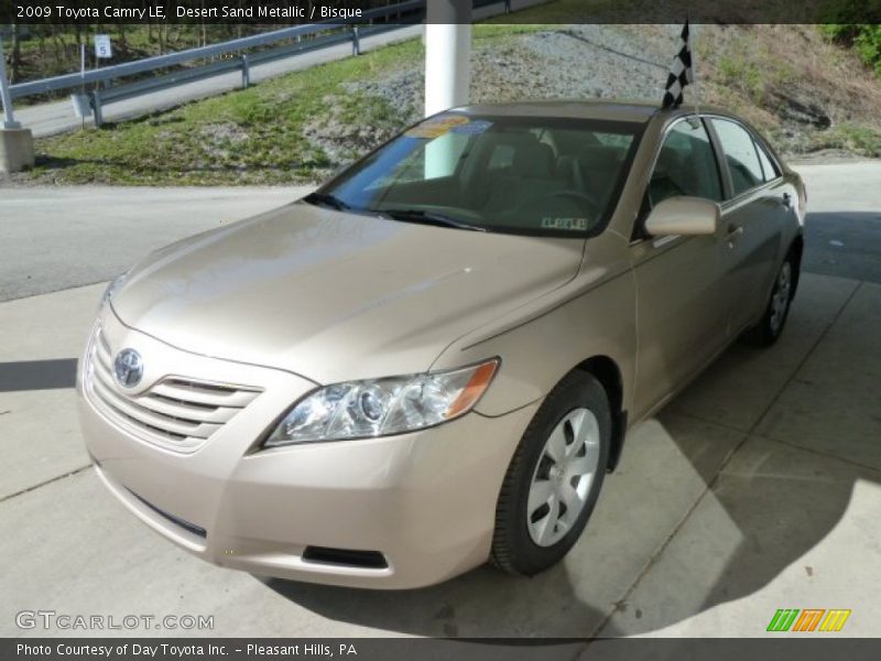 Desert Sand Metallic / Bisque 2009 Toyota Camry LE