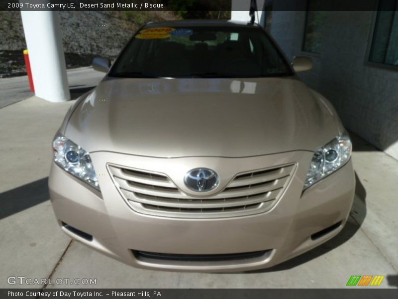 Desert Sand Metallic / Bisque 2009 Toyota Camry LE