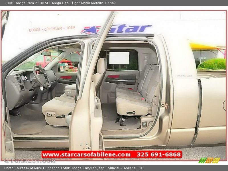 Light Khaki Metallic / Khaki 2006 Dodge Ram 2500 SLT Mega Cab