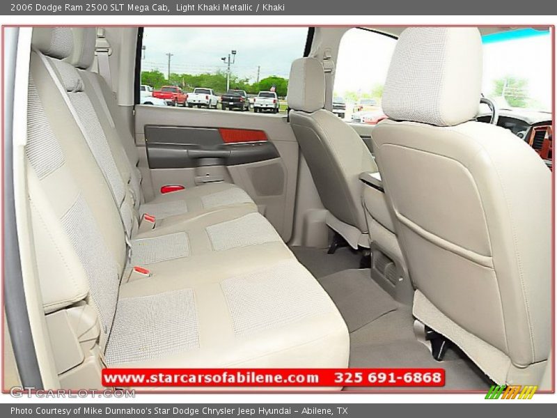 Light Khaki Metallic / Khaki 2006 Dodge Ram 2500 SLT Mega Cab