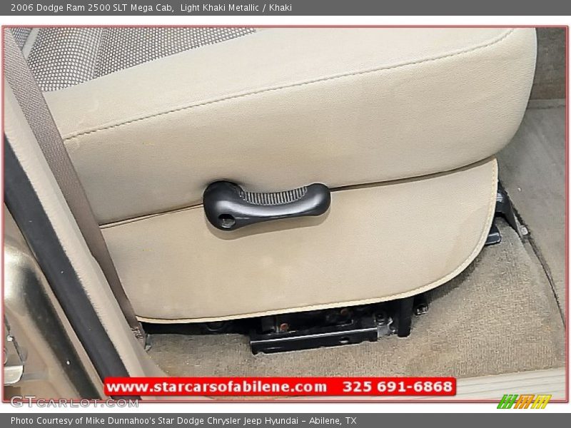 Light Khaki Metallic / Khaki 2006 Dodge Ram 2500 SLT Mega Cab