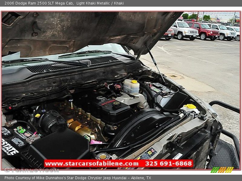 Light Khaki Metallic / Khaki 2006 Dodge Ram 2500 SLT Mega Cab