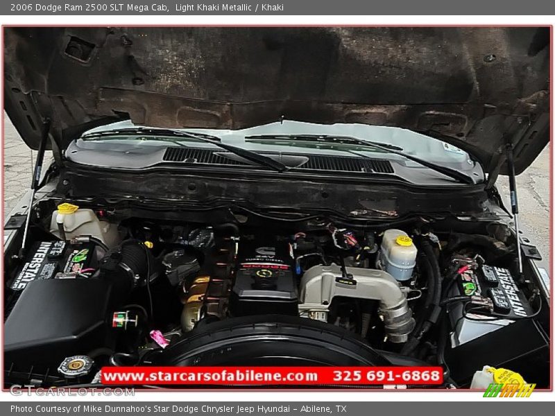 Light Khaki Metallic / Khaki 2006 Dodge Ram 2500 SLT Mega Cab