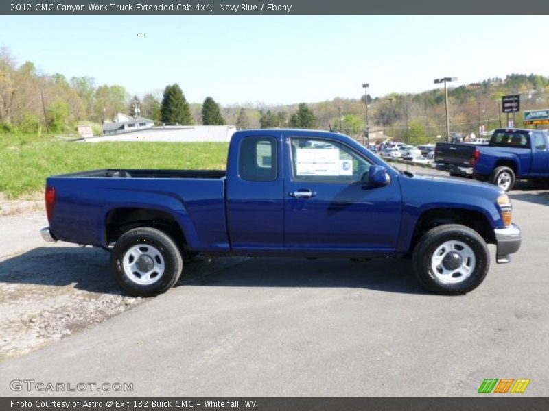 Navy Blue / Ebony 2012 GMC Canyon Work Truck Extended Cab 4x4