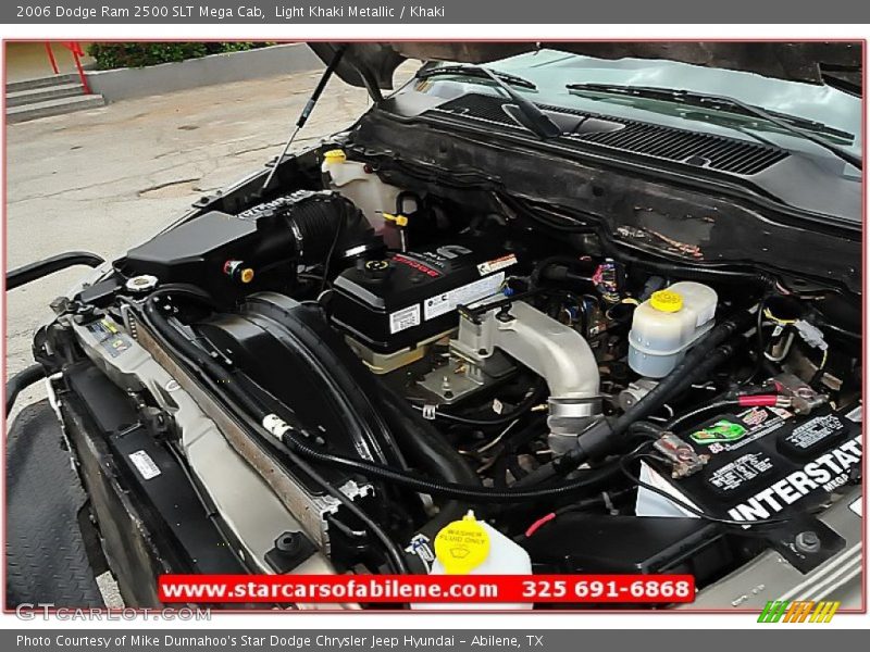 Light Khaki Metallic / Khaki 2006 Dodge Ram 2500 SLT Mega Cab