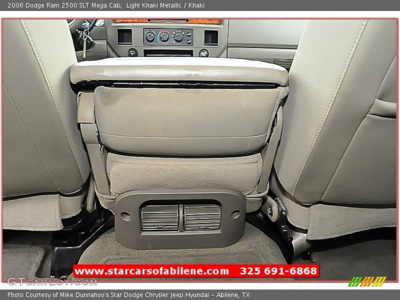 Light Khaki Metallic / Khaki 2006 Dodge Ram 2500 SLT Mega Cab