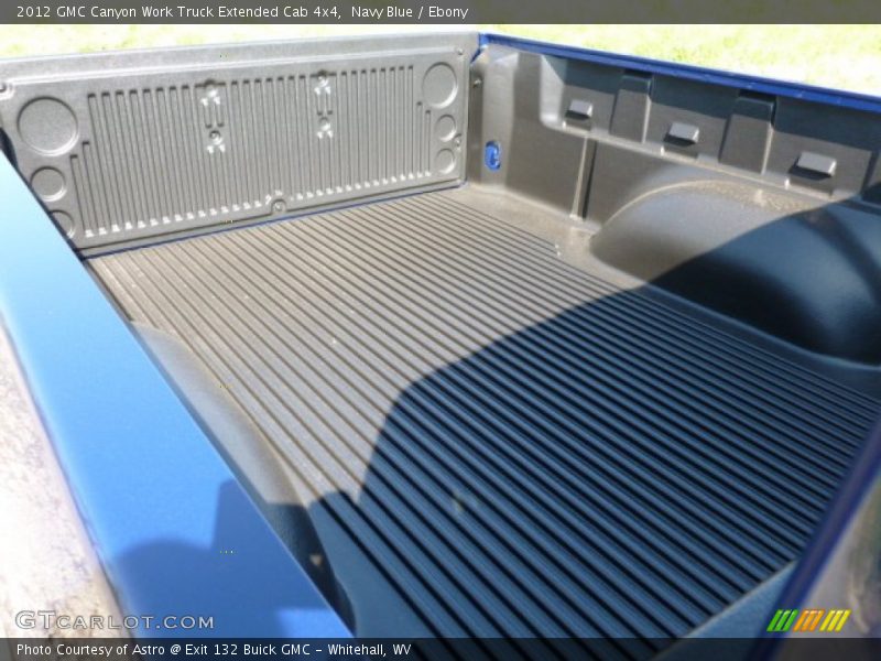 Navy Blue / Ebony 2012 GMC Canyon Work Truck Extended Cab 4x4