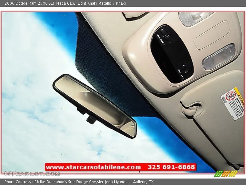 Light Khaki Metallic / Khaki 2006 Dodge Ram 2500 SLT Mega Cab