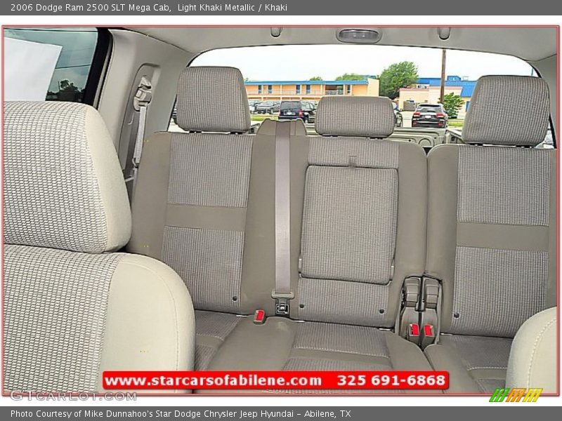 Light Khaki Metallic / Khaki 2006 Dodge Ram 2500 SLT Mega Cab