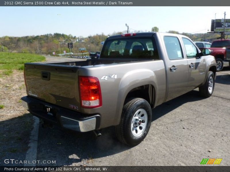 Mocha Steel Metallic / Dark Titanium 2012 GMC Sierra 1500 Crew Cab 4x4
