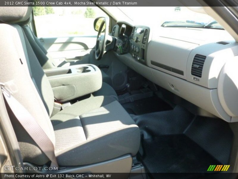 Mocha Steel Metallic / Dark Titanium 2012 GMC Sierra 1500 Crew Cab 4x4