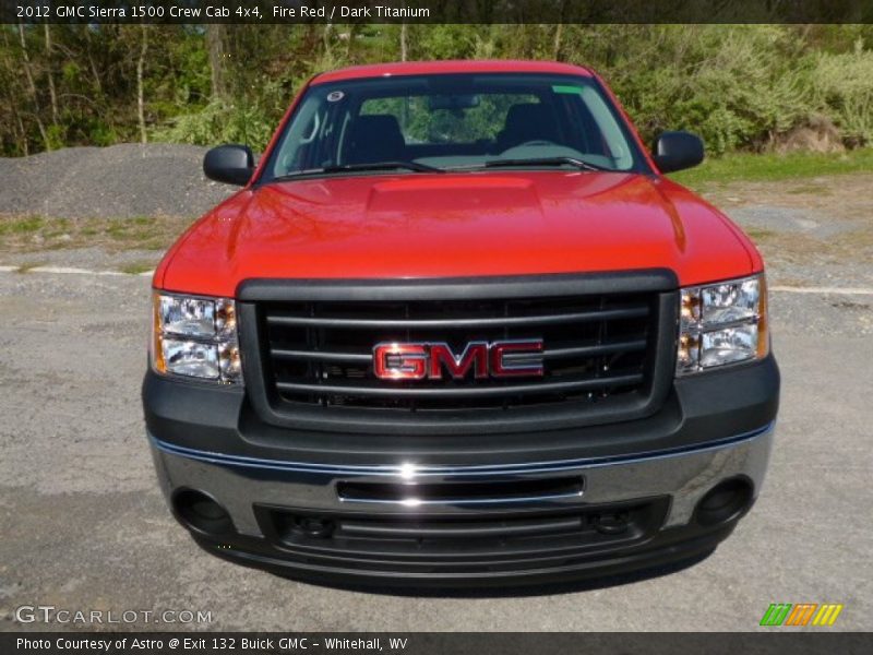 Fire Red / Dark Titanium 2012 GMC Sierra 1500 Crew Cab 4x4