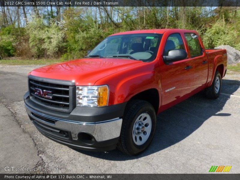 Fire Red / Dark Titanium 2012 GMC Sierra 1500 Crew Cab 4x4