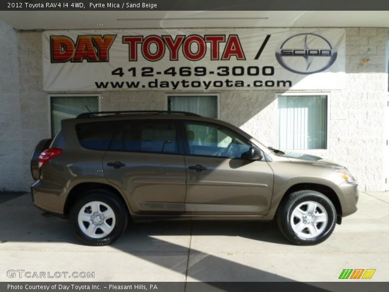 Pyrite Mica / Sand Beige 2012 Toyota RAV4 I4 4WD