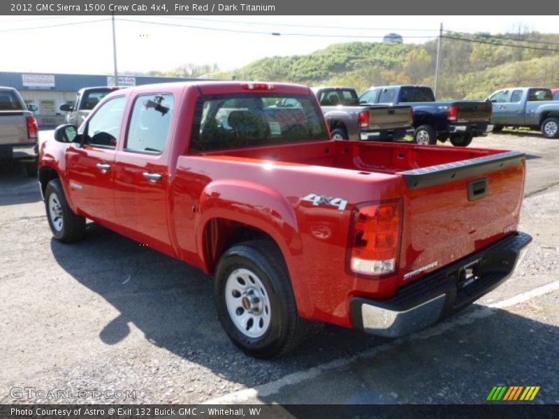Fire Red / Dark Titanium 2012 GMC Sierra 1500 Crew Cab 4x4