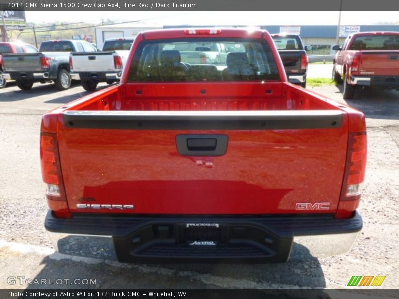 Fire Red / Dark Titanium 2012 GMC Sierra 1500 Crew Cab 4x4