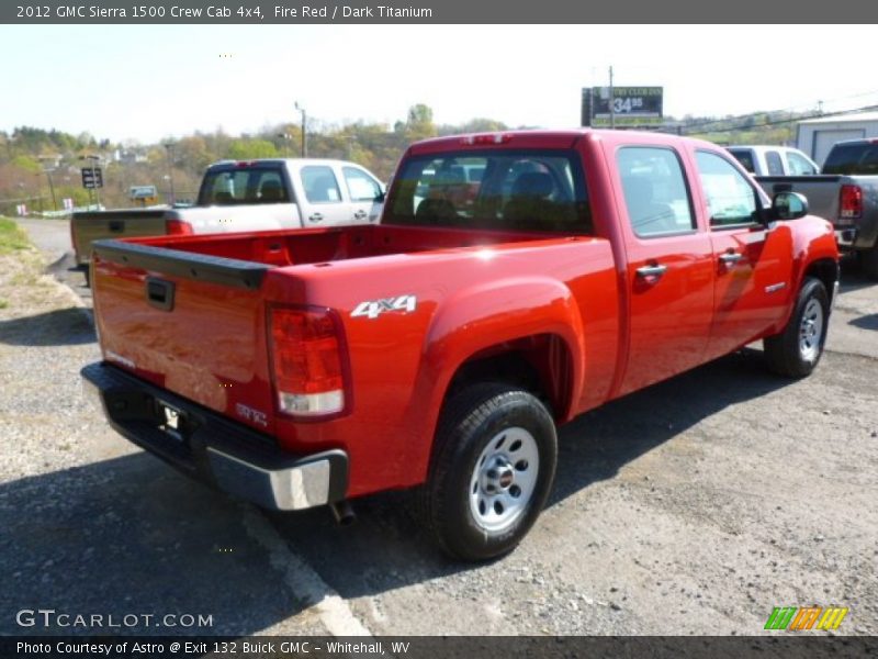 Fire Red / Dark Titanium 2012 GMC Sierra 1500 Crew Cab 4x4