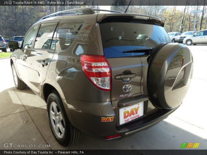 Pyrite Mica / Sand Beige 2012 Toyota RAV4 I4 4WD