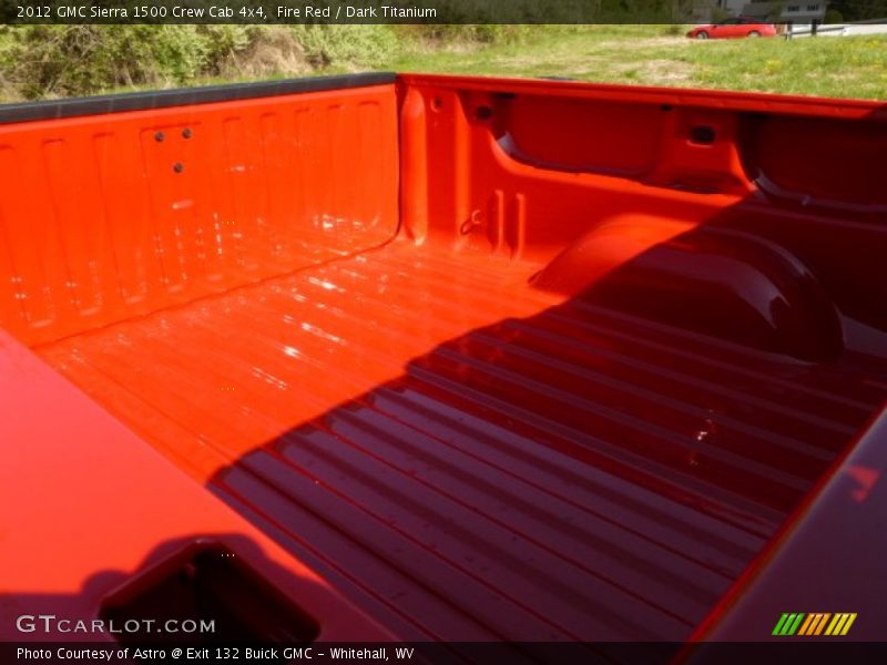 Fire Red / Dark Titanium 2012 GMC Sierra 1500 Crew Cab 4x4