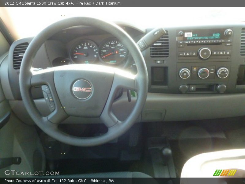 Fire Red / Dark Titanium 2012 GMC Sierra 1500 Crew Cab 4x4