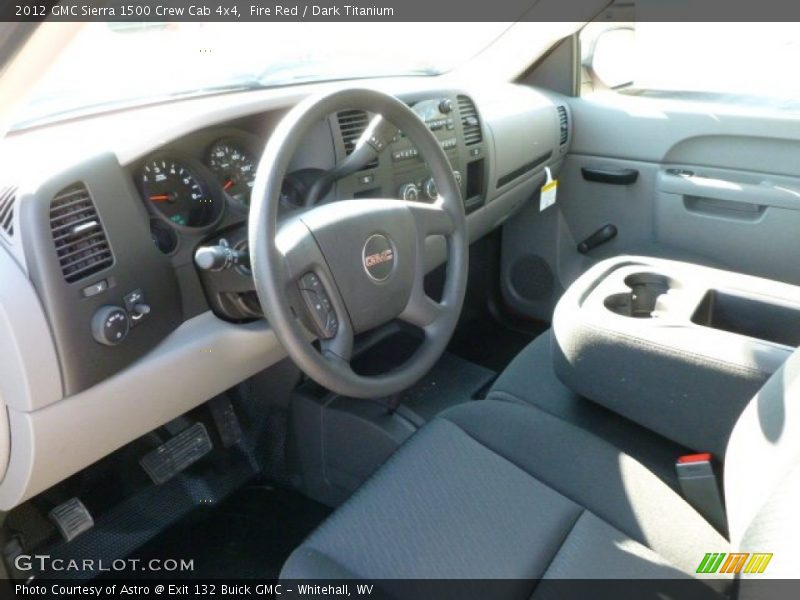 Fire Red / Dark Titanium 2012 GMC Sierra 1500 Crew Cab 4x4
