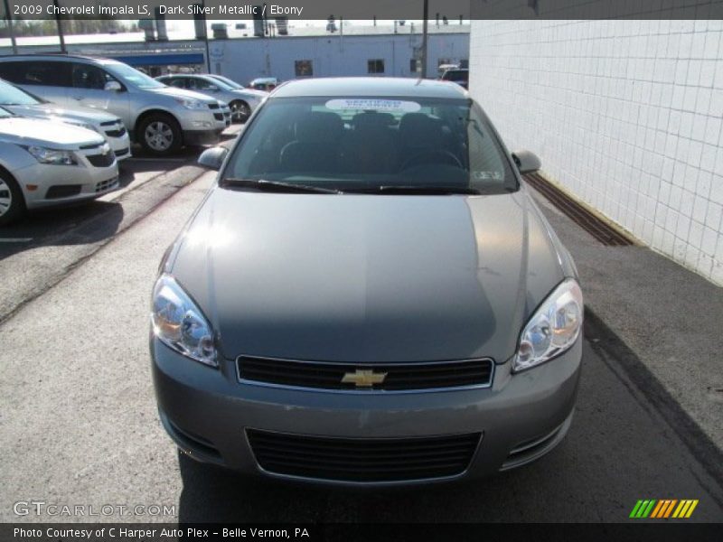 Dark Silver Metallic / Ebony 2009 Chevrolet Impala LS