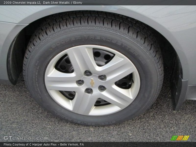 Dark Silver Metallic / Ebony 2009 Chevrolet Impala LS
