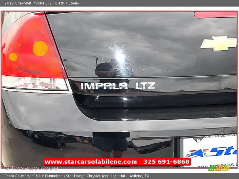 Black / Ebony 2012 Chevrolet Impala LTZ