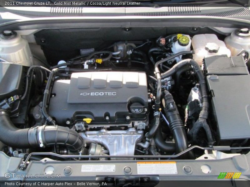 Gold Mist Metallic / Cocoa/Light Neutral Leather 2011 Chevrolet Cruze LT