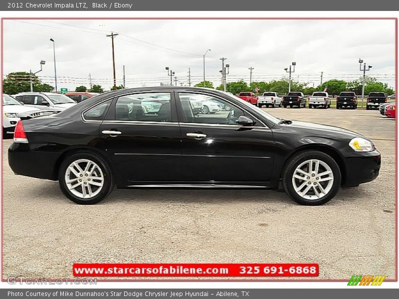 Black / Ebony 2012 Chevrolet Impala LTZ