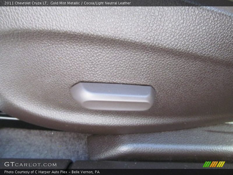 Gold Mist Metallic / Cocoa/Light Neutral Leather 2011 Chevrolet Cruze LT