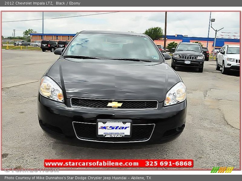 Black / Ebony 2012 Chevrolet Impala LTZ