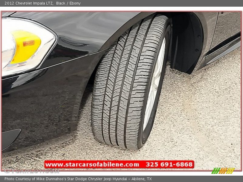 Black / Ebony 2012 Chevrolet Impala LTZ