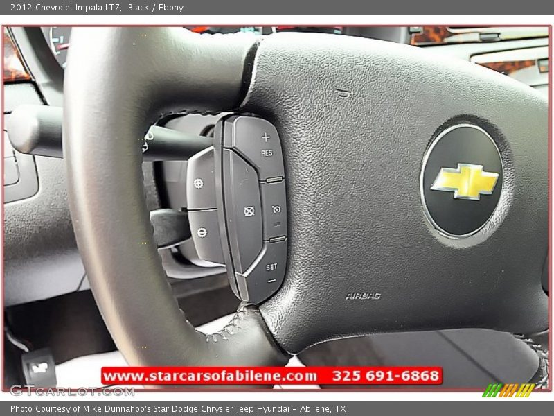 Black / Ebony 2012 Chevrolet Impala LTZ