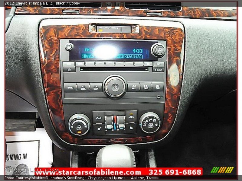 Black / Ebony 2012 Chevrolet Impala LTZ