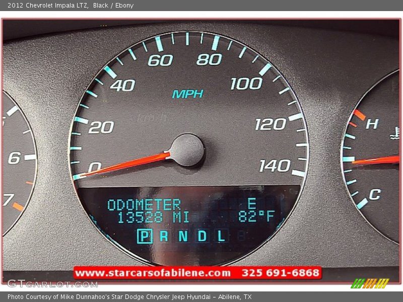 Black / Ebony 2012 Chevrolet Impala LTZ