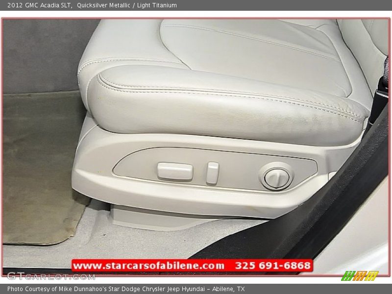 Quicksilver Metallic / Light Titanium 2012 GMC Acadia SLT
