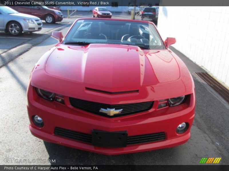 Victory Red / Black 2011 Chevrolet Camaro SS/RS Convertible
