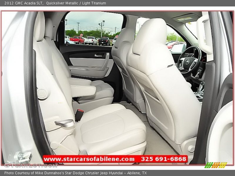 Quicksilver Metallic / Light Titanium 2012 GMC Acadia SLT
