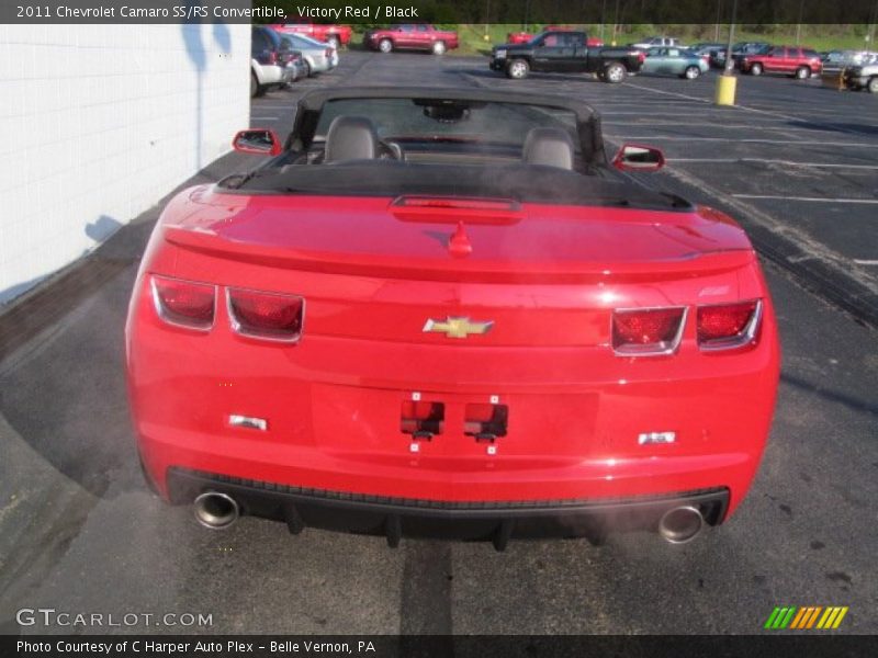 Victory Red / Black 2011 Chevrolet Camaro SS/RS Convertible